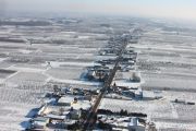 Z lotu ptaka - zima 2013, foto nr 24, UG Belsk Duży