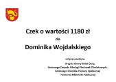 Zbiórka funduszy na Dominka Wojdalskiego, foto nr 9, E. Tomasiak