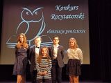 Eliminacje powiatowe Konkursu Recytatorskiego, foto nr 1, Aneta Maciejczyk