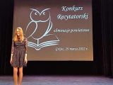 Eliminacje powiatowe Konkursu Recytatorskiego, foto nr 5, Aneta Maciejczyk