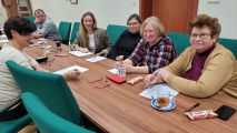 Spotkanie z cyklu  "Porozmawiajmy o ..."  zorganizowane  przez gminnego Rzecznika Ekonomii Społecznej i Solidarnej Barbarę Gorączyńską, foto nr 10, 